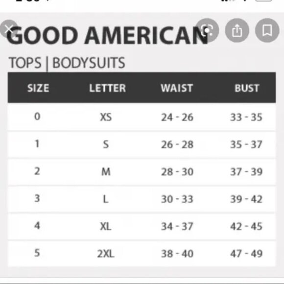 GOOD AMERICAN Women's Good Body Low Down Thong Bodysuit WHITE Sz4 or XL -NWOT - Picture 3 of 3